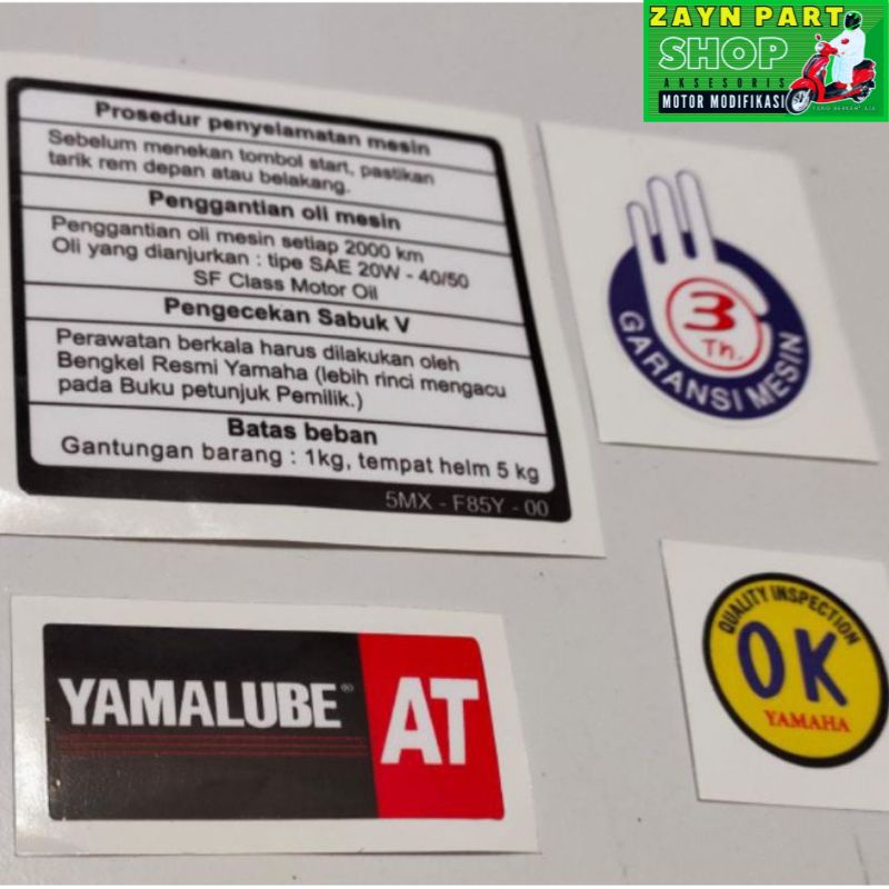 

Sticker panduan stiker warning stiker pengaturan