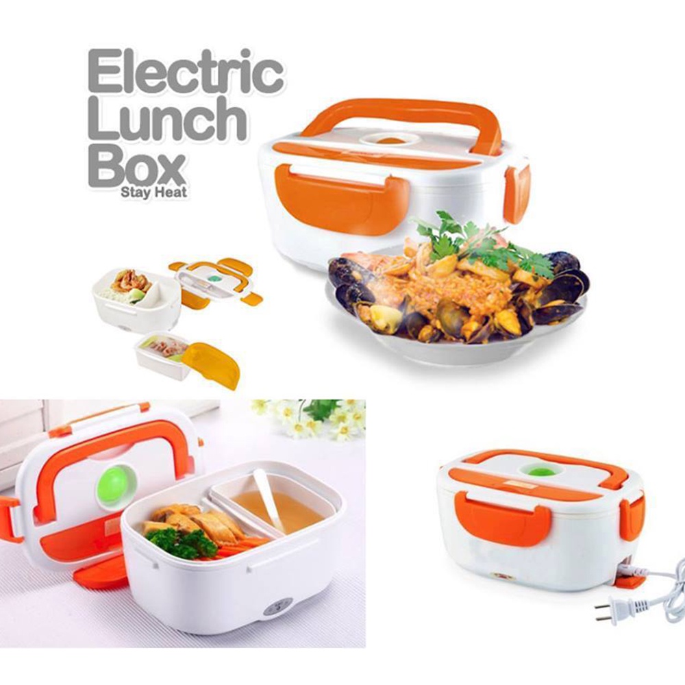 Kotak Makan Elektrik Pemanas / kotak bekal elektrik portable electric lunch box multingsi - 1 tingkat RANDOM