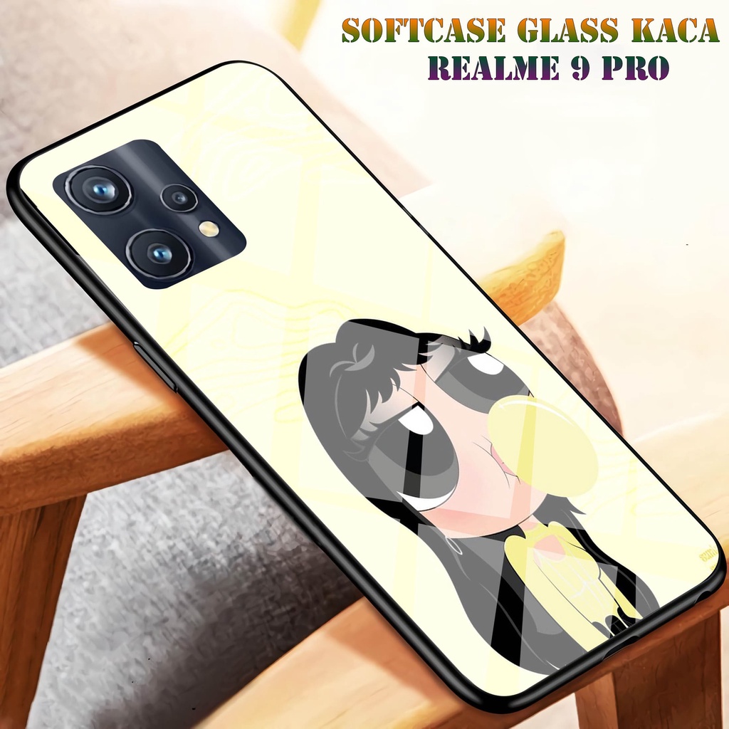 Softcase Kaca For REALME 9 PRO & PRO PLUS - Case Handphone REALME 9 PRO & PRO PLUS [T78].