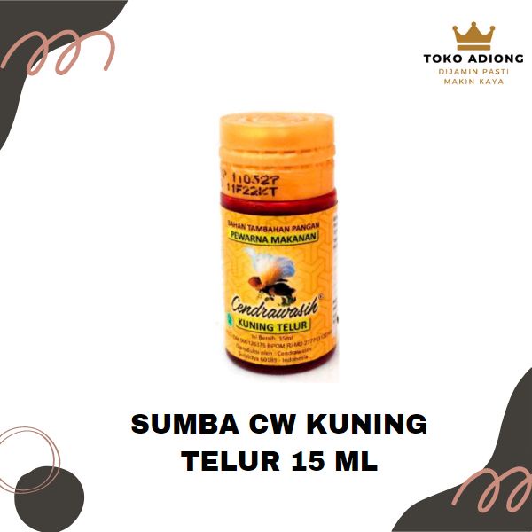 

SUMBA CW KUNING TELUR 15 ML (ISI 2PCS)