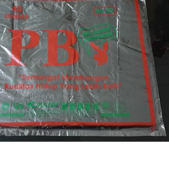 

KANTONG PLASTIK KRESEK JUMBO RAMAH LINGKUNGAN UKURAN 50 PB KELINCI - Putih