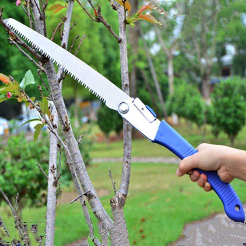 KNIFEZER Gergaji Lipat Portabel Folding Garden Hand Saw - LA145
