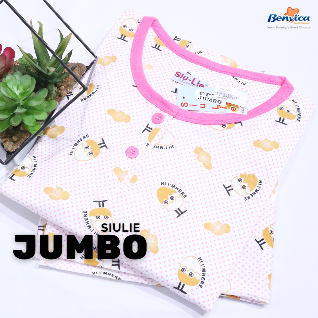 BAJU TIDUR PIYAMA JUMBO SIULIE BANYAK MOTIF