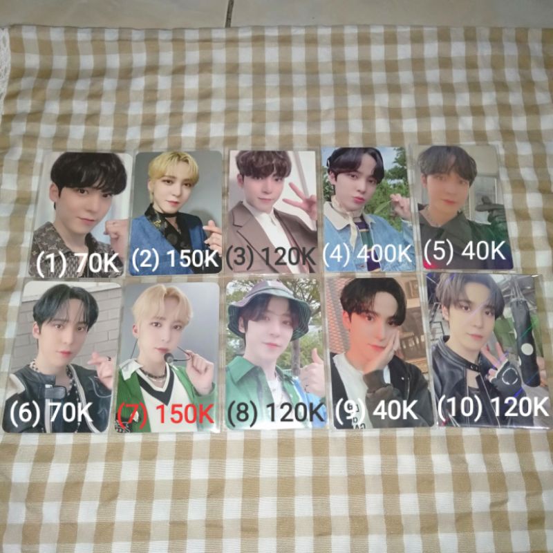 Pc Photocard Yunho Ateez Treasure Fever World ep.1 Movement Official