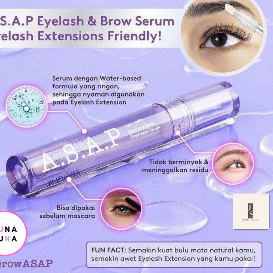 Buruan pesan--SOMETHINC ASAP Eyelash & Brow Treatment Serum | Serum Bulu Mata dan Alis [ORIGINAL 100
