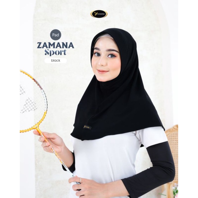 TERBARU Jilbab Instan Pad Zamana Sport By Yessana