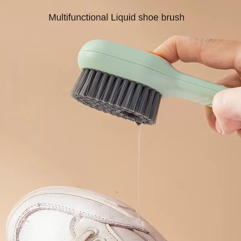 Sikat Cuci Baju Dispenser Sikat Serbaguna Clening Brush With Liquid Dispenser