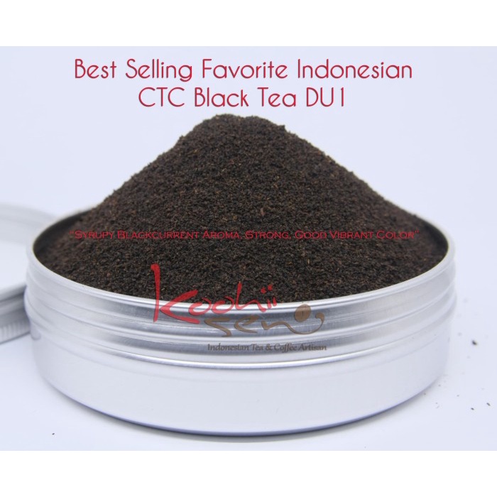 

Sale BULK - Indonesian Best CTC Black Tea DU1 - STRONG, Syrupy /KOPI RUBE/KOPI SLB/KOPI KAPAL