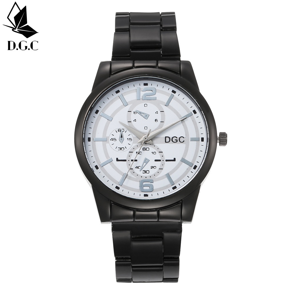 D.G.C✅Jam Tangan Couple Pria Wanita Analog Quartz Kasual Fashion Cewek Keren Import Murah C101