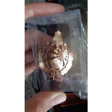 Bros Baju Beskap Pria Logo Keraton Solo Bross Pakaian Adat Cowok Warna Gold Aksesoroes Fashion Pin J