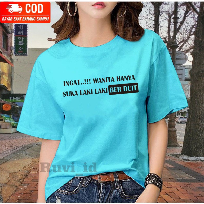 Ruvi_id-BELI 3 GRATIS HEADSET EXTRA BAS / KAOS DISTRO / KAOS KATA-KATA KEKINIAN / KAOS WANITA / KAOS PRIA / KAOS WANITA KOREAN STYLE / KAOS OBLONG / BLUS / T-SHIRT / ATASAN WANITA DEWASA / ATASAN REMAJA / KAOS OVERSIZE / KAOS IMPORT / BAJU MURAH