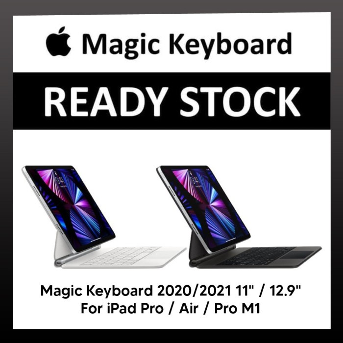 Keyboard Apple Magic Keyboard 2021 Ipad Pro 11 12.9 Inch M1 Air 10.9 2020 White - White, 11 Inch