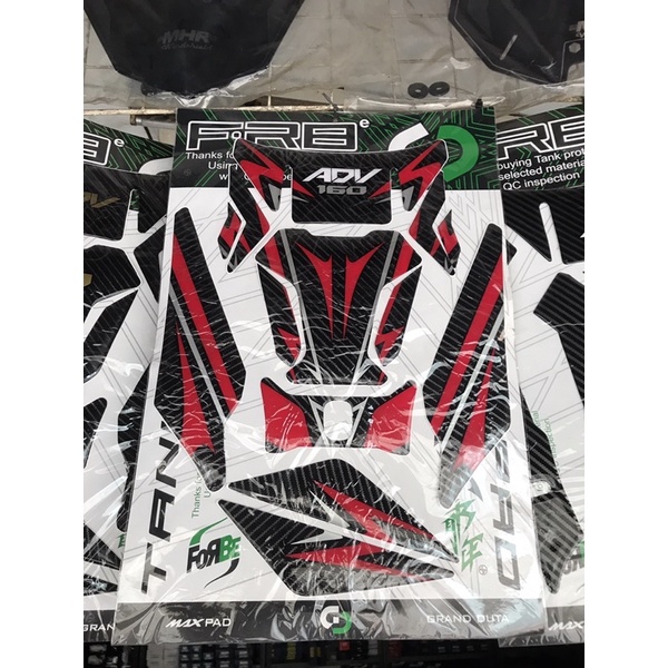 TANKPAD ADV 160cc tengped carbon stiker timbul adv 160cc