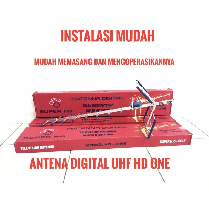 Antena Uhf Digital Super Jernih - Antena Digital Luar