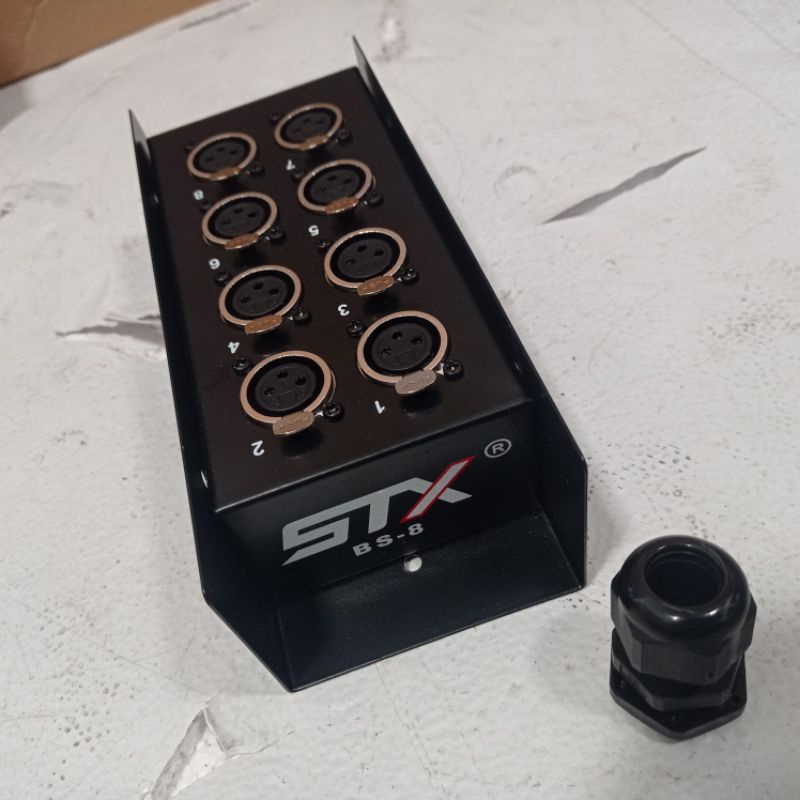 Box Snake + Connector isi 8 STX BSC8 / Box Kabel Snake + Connector isi 8 STX BSC 8