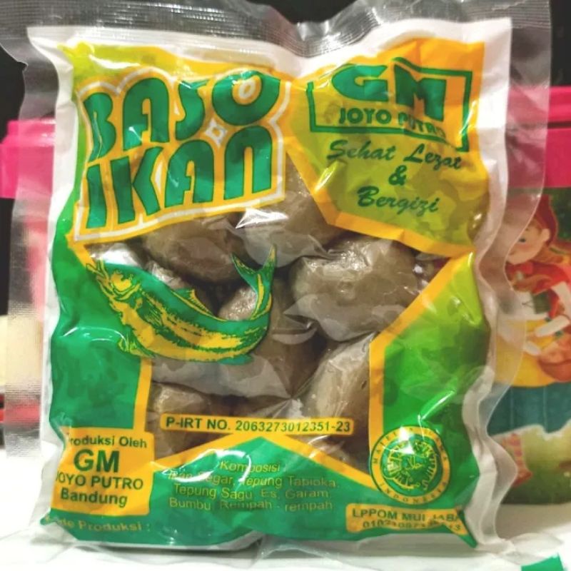 

Bakso Ikan Isi 20 Biji Perbungkus