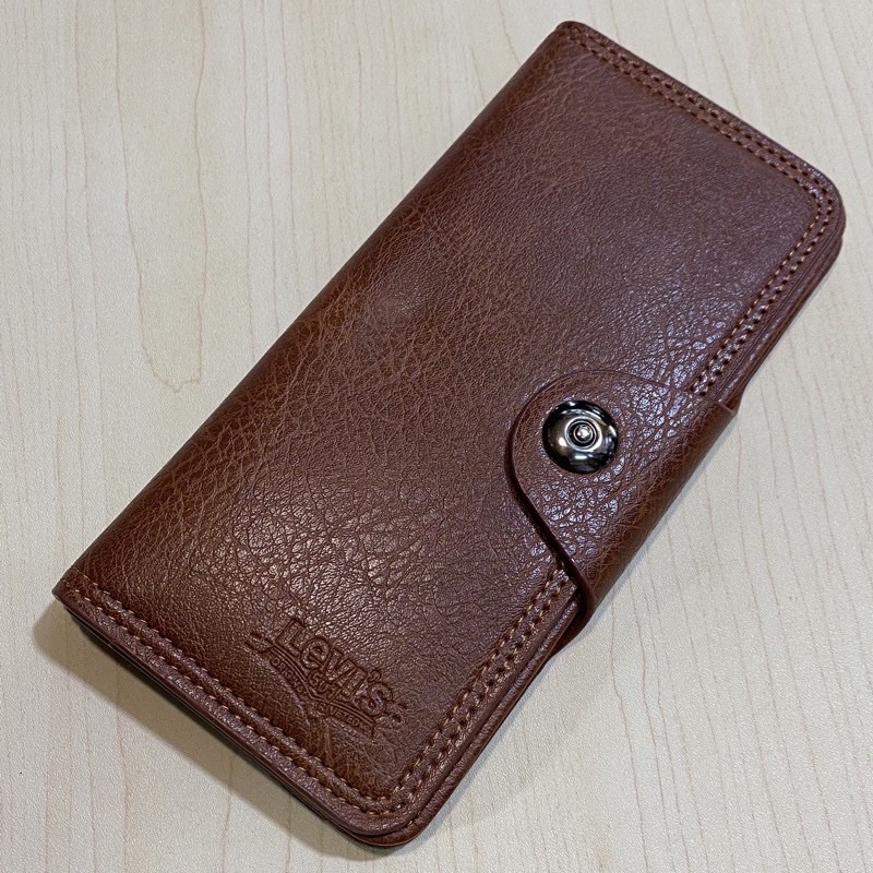 DOMPET PRIA PANJANG DOMPET PRIA KULIT SINTETIS POLOS DOMPET PRIA KARTU DOMPET PRIA LIPAT UKURAN PANJANG