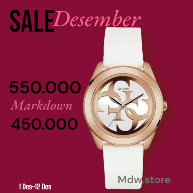 Guess Original Type W0911L1 W0911L3 W0911L5 W0911L6 W0911L7 W0911L9 Jam Tangan Wanita