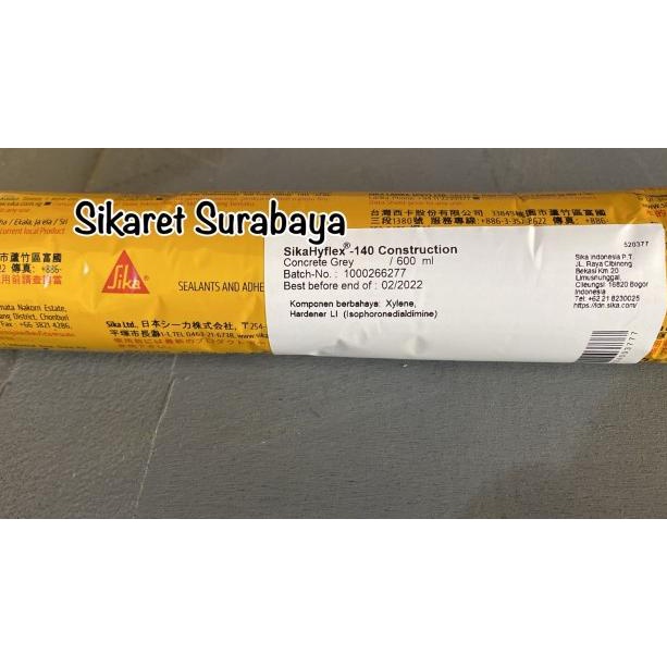 

SIKAHYFLEX 140 construction grey 600ml