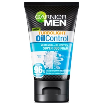 GARNIER MEN OIL CONTROL TURBOBRIGHT SUPER DUO FOAM 96 100ML