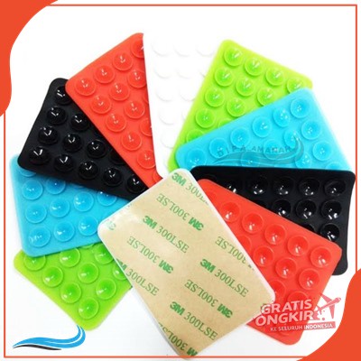 guirta hp holder tempelan gurita cumi 3m warna warni tentakel hp