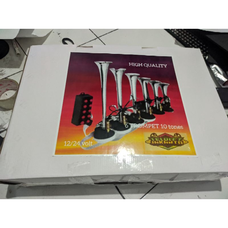 klakson telolet 6 corong