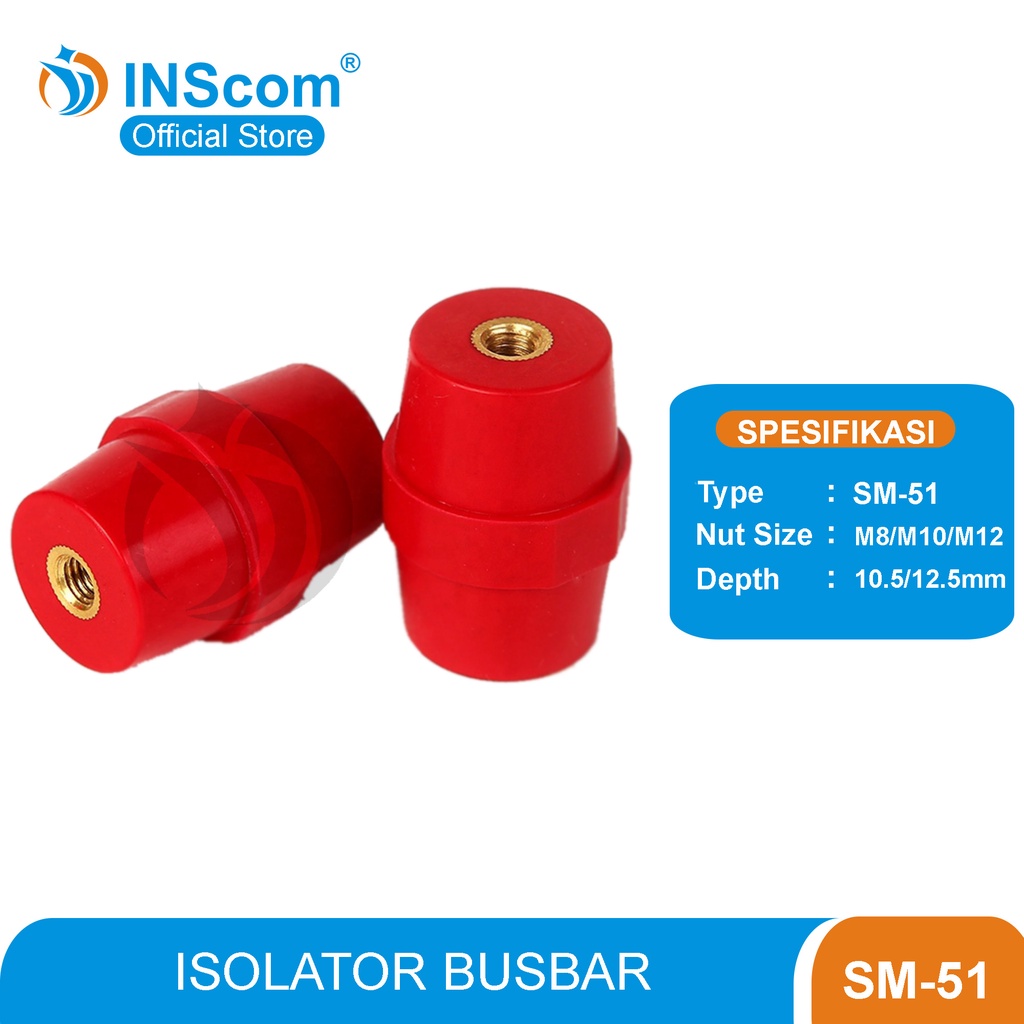 ISOLATOR BUSBAR HOLDER SM 51 / INSULATOR BUSBAR SM 51 INSCOM