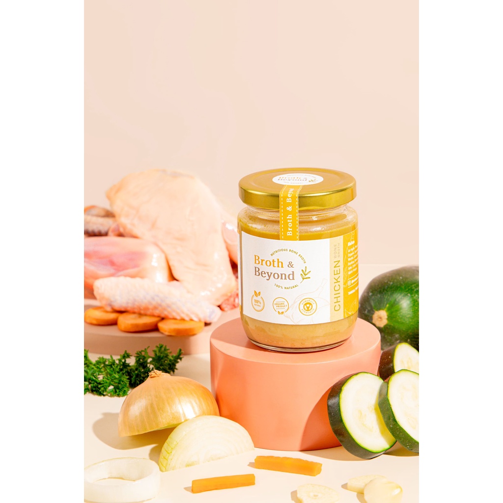 

ORGANIC CHICKEN BONE BROTH KALDU TULANG AYAM KAMPUNG ORGANIK KALDU AYAM MPASI