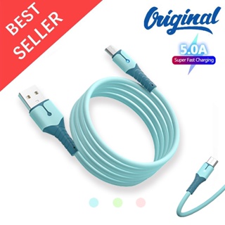 INDIALO 5A Fast Charging Kabel Data /1 Meter Data LED light Micro USB Type-c Lightning Fast charging Cable Universal