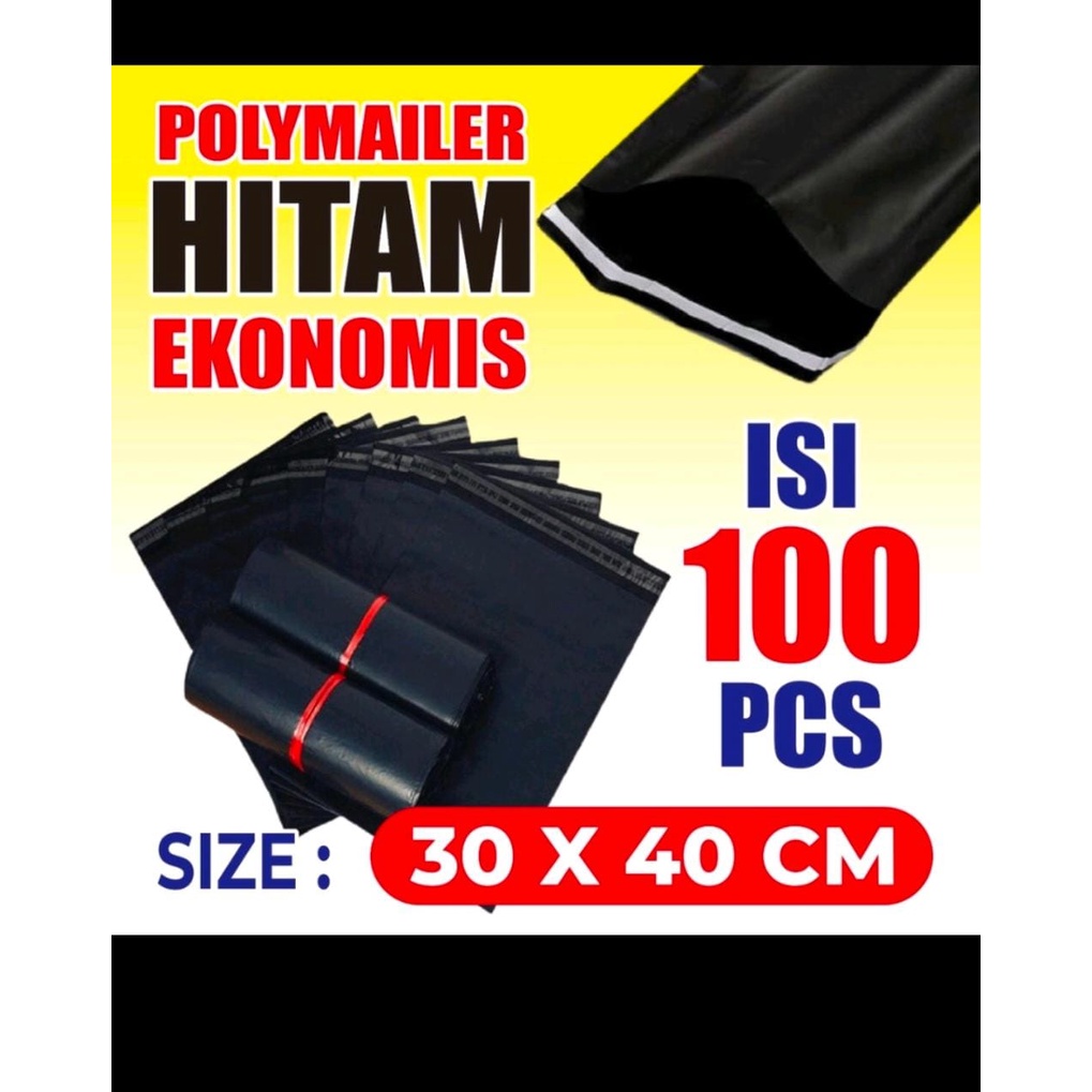 

Plastik Polymare 30x40cm ECONOMIS isi 100pcs plastik packing modern