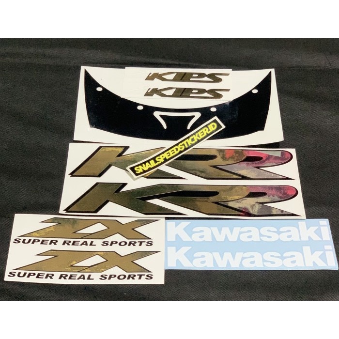 Terbaru Sticker Striping Kawasaki Ninja Krr Zx 150 Kmn09