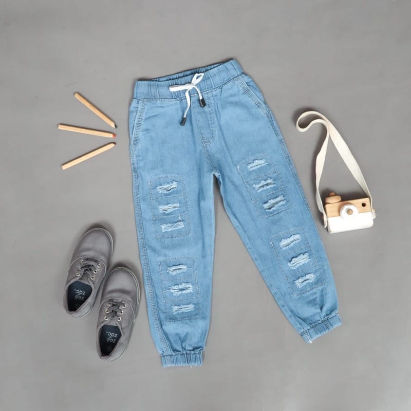 Dezata Joger Ripped - Celana Jeans Anak 1-8 Tahun Celana Panjang Anak Celana Joger Anak