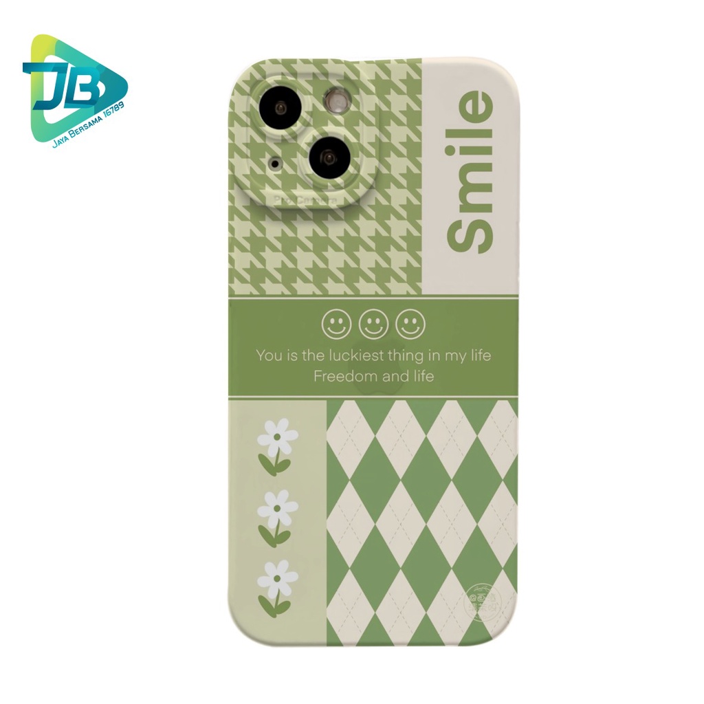 CUSTOM CASE SOFTCASE SILIKON PROCAMERA GREEN CUSTOM IPHONE 6 6S 7 7+ 8 8+ X XS MAX 11 12 13 14 PRO MAX JB6115