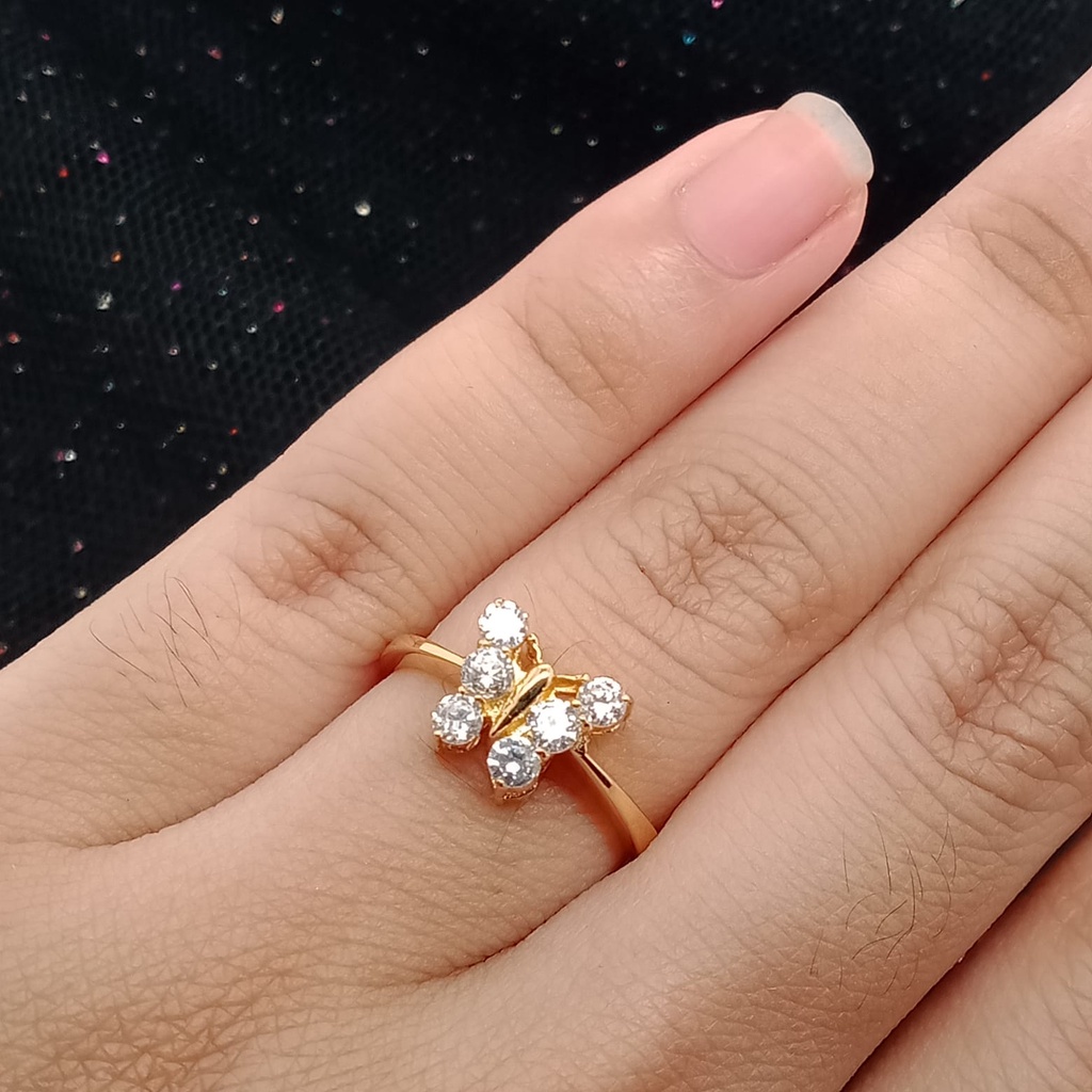 Cincin emas 17K - 2.5 gr kadar 750 - 3915