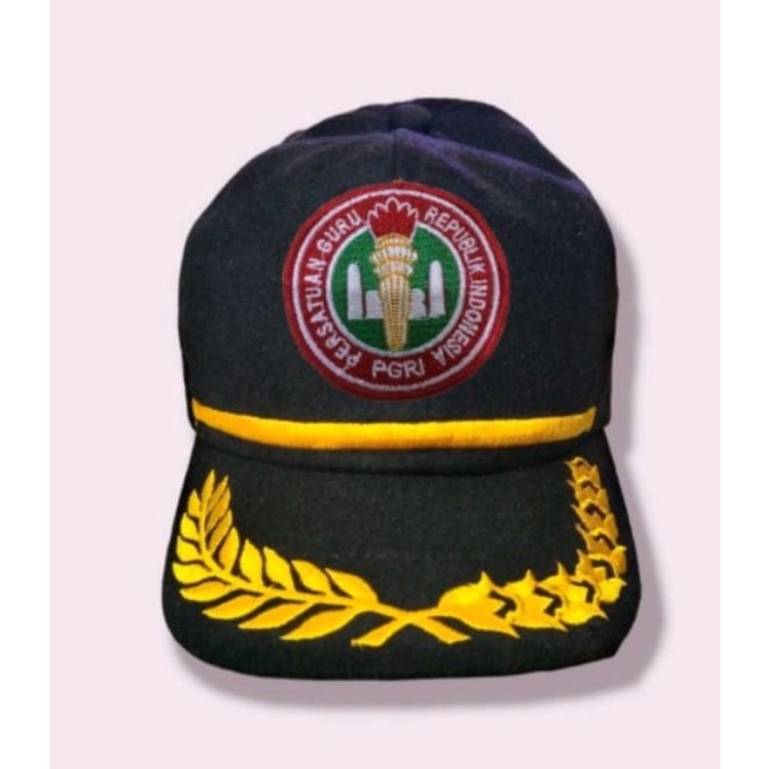 topi PGRI bahan laken
