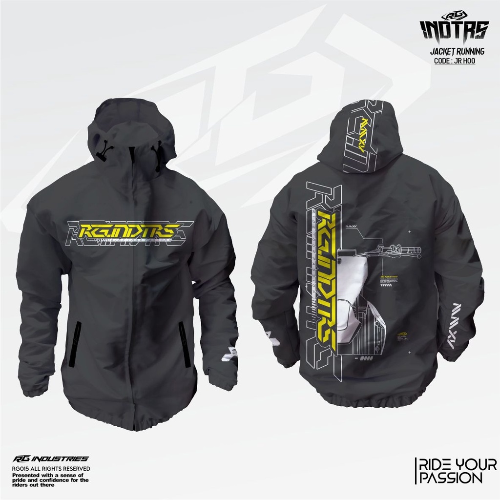 Jaket Running Rg Industries Jaket Running Supermoto Jaket Running Pria Dan Wanita