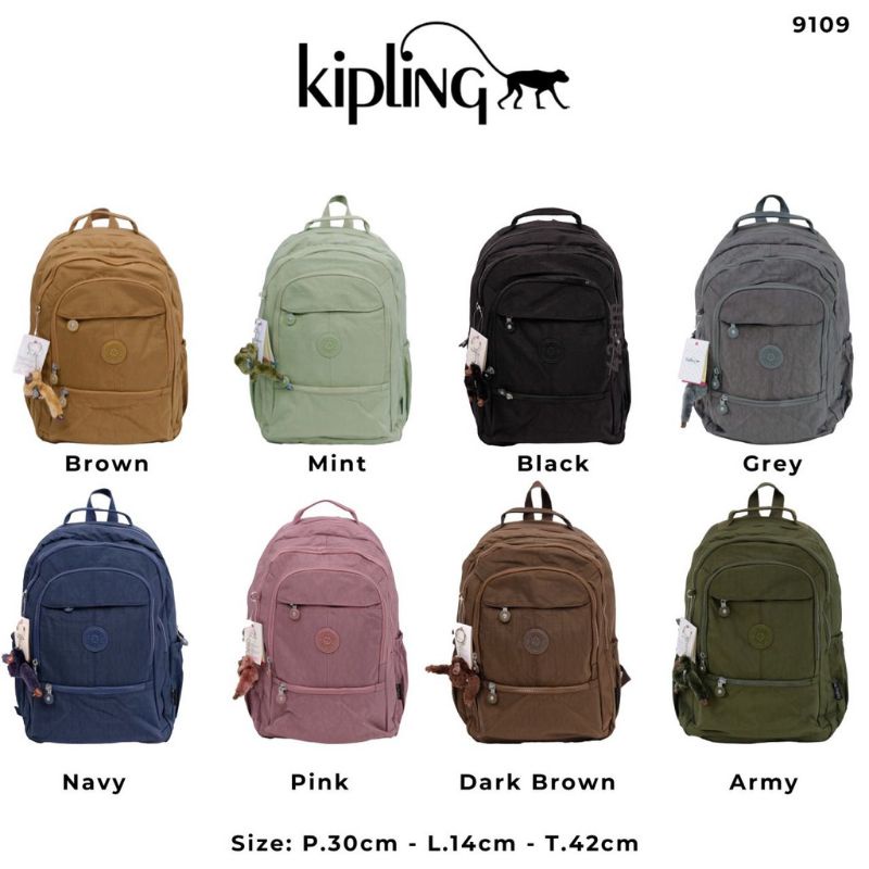 DISKON TAS RANSEL LAPTOP KIPLING UKURAN BESAR