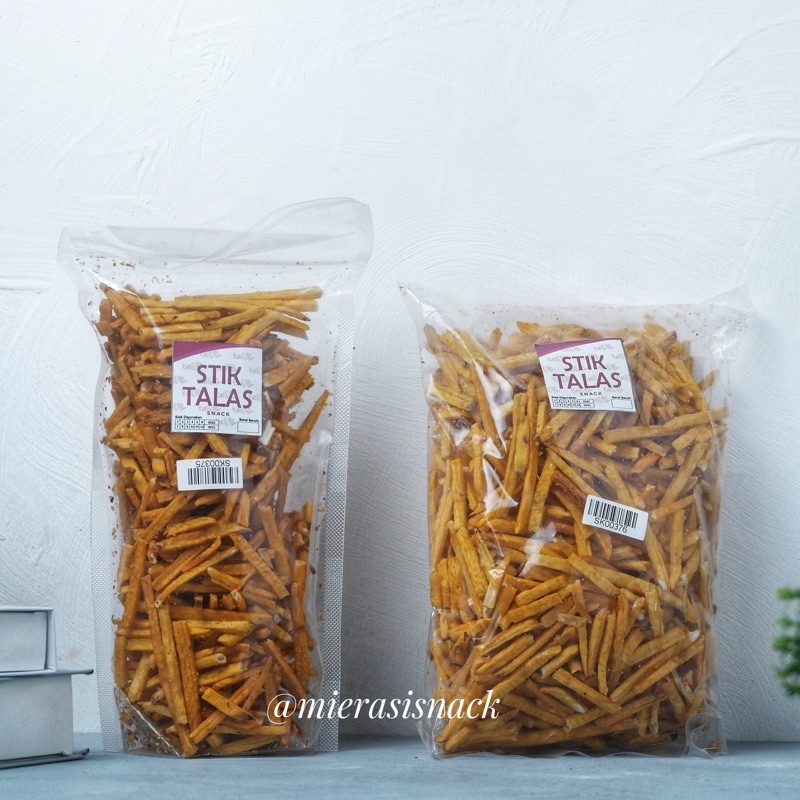 

Stik Talas 500g | keripik kripik talas | snack kiloan | keripik renyah | cemilan asik