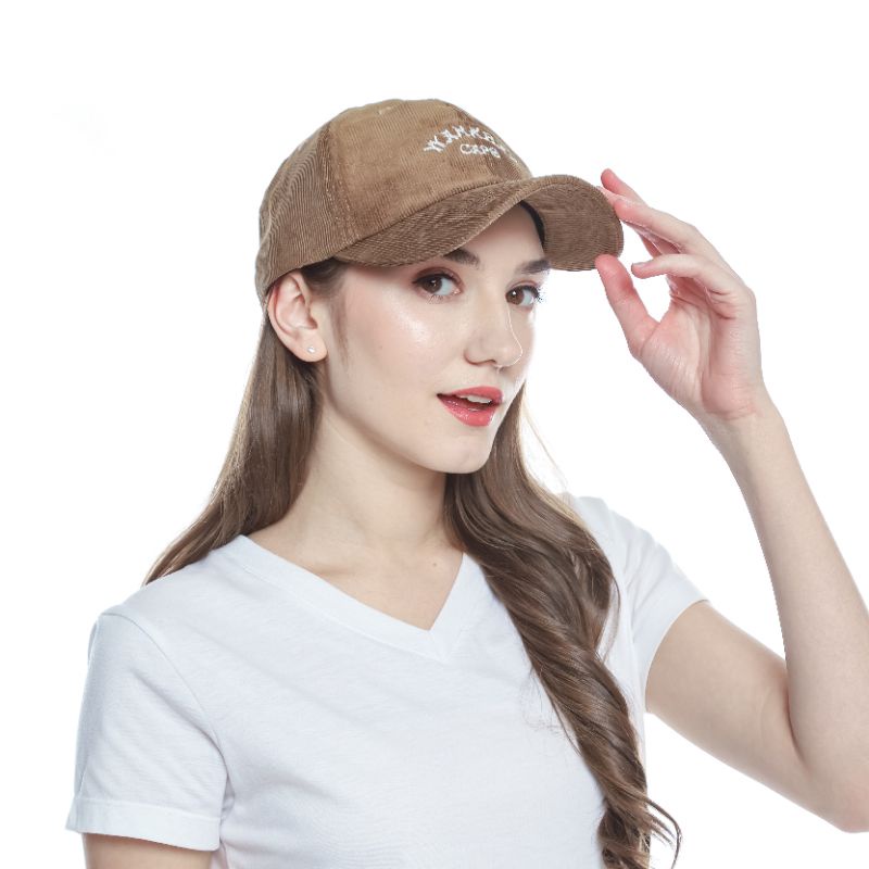 Topi Distro Original - Polocap Corduroy Casual Pria/Wanita Kualitas Import