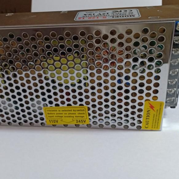 Power Supply Adaptor Switching 12V 10A / Trafo 12 Volt 10 Ampere