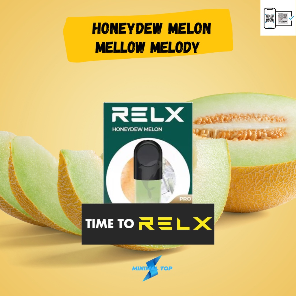 Relx Infinity Essential Pod Pro - Honeydew Melon / Mellow Melody / Melon Original