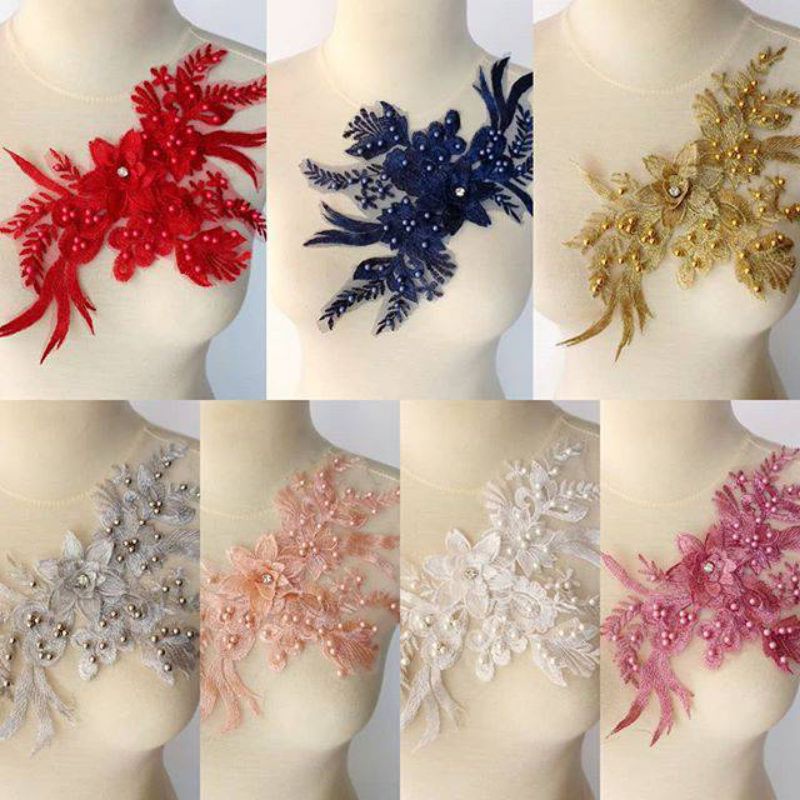 renda bunga 3D ESH3 import