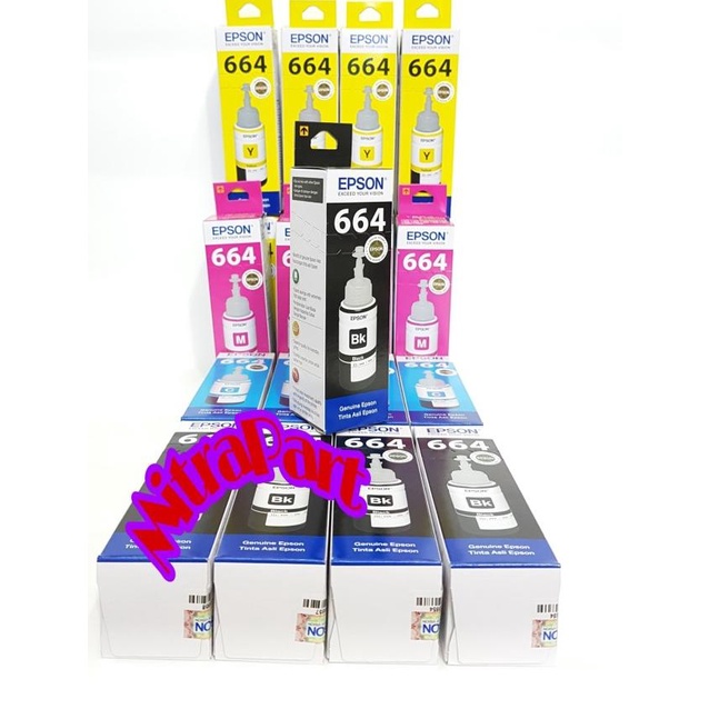 Tinta Epson L120 L310 L360 L385 L405 L565 Original - Biru