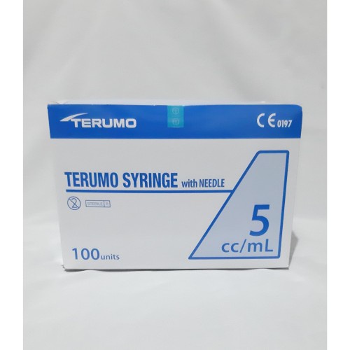 Syringe 5cc Terumo / Spuit Terumo 5ml Pcs