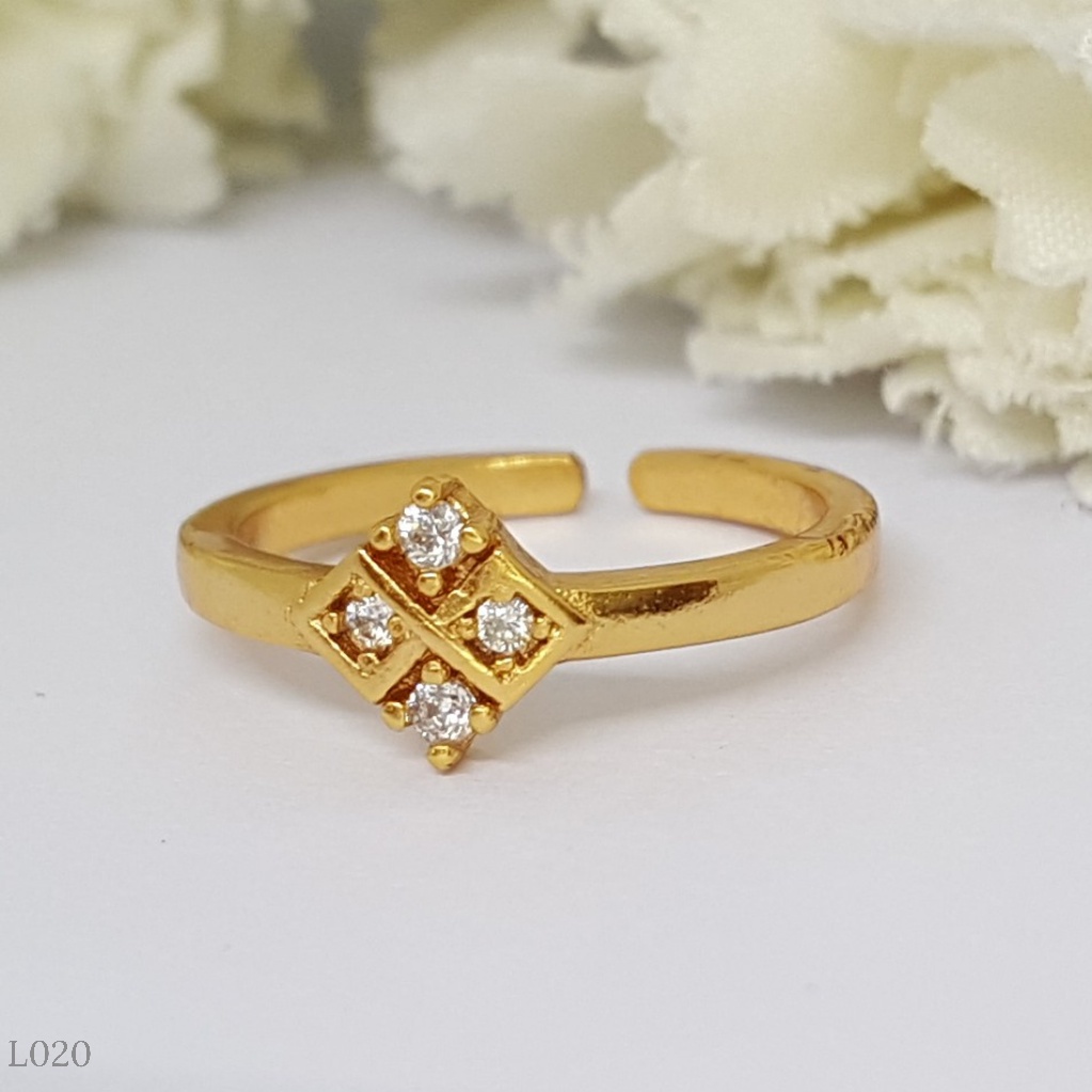 PGX Cincin Anak Xuping Aksesoris Perhiasan Lapis Emas Premium - L022