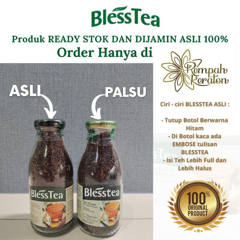 

BLESTEA TEH HITAM 100% DI JAMIN KEASLIANNYA
