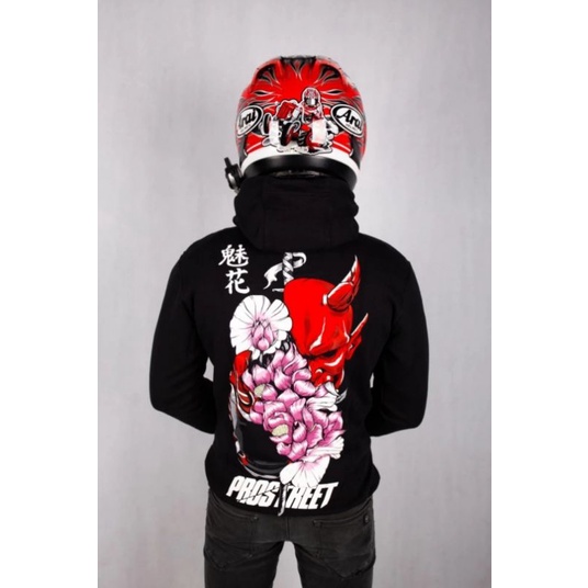 PROSTREET HOODIE DEVIL FLOWER ORIGINAL SZ XL