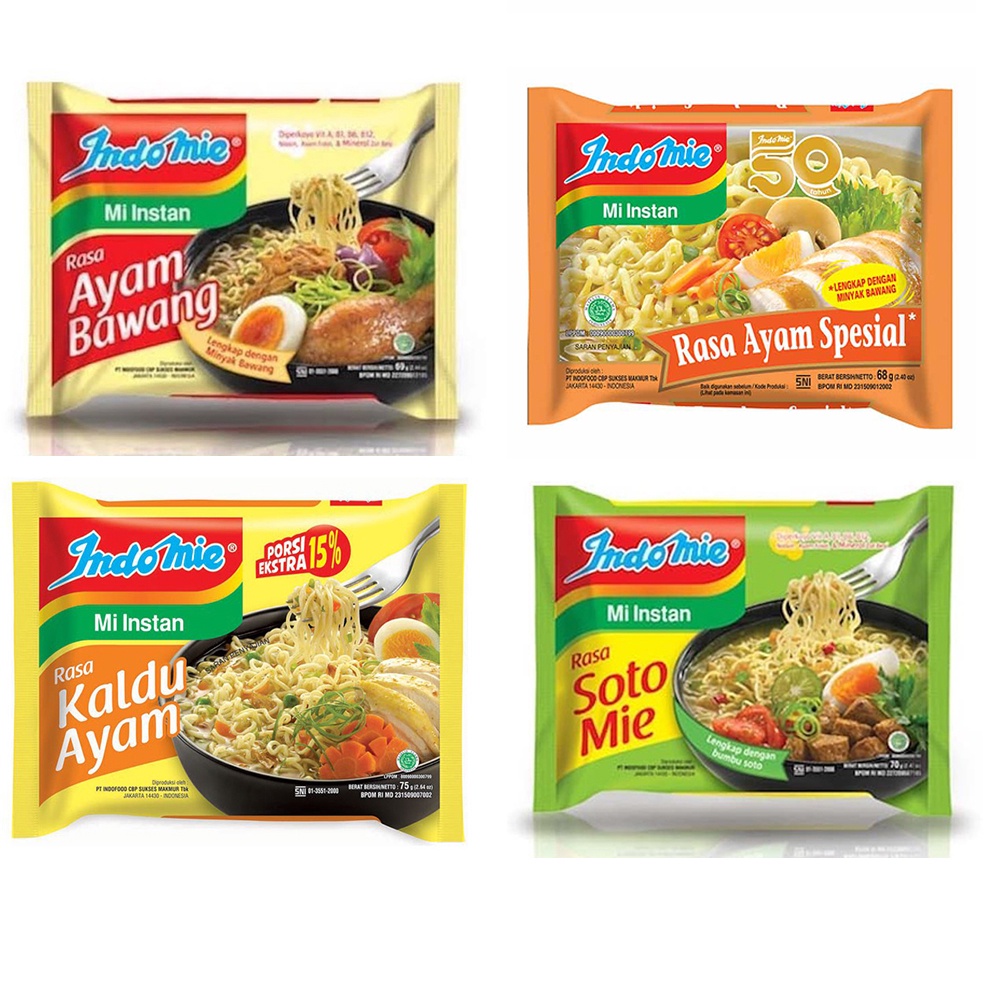 Indomie Campur Edisi Kuah | Indomie Mix Kuah | Indomie Paket Murah