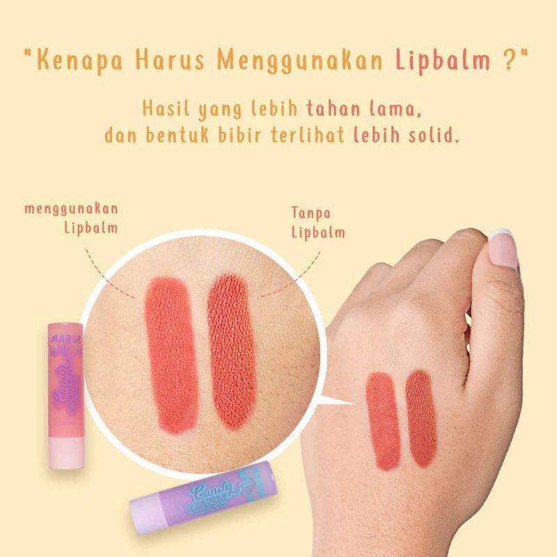 LIP BALM MARSWILLOW CANDY CRUSH BY NATASHA WILONA