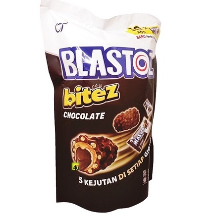 

[HALAL] OT Blastoz Chocolate Crispy 80gr Pouch isi 10pcs